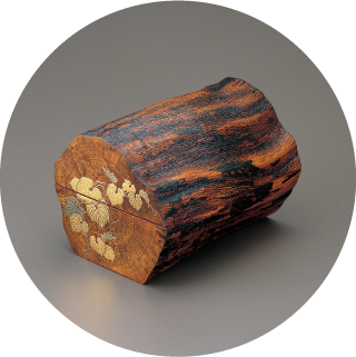 蔦蒔絵蔦の木硯箱