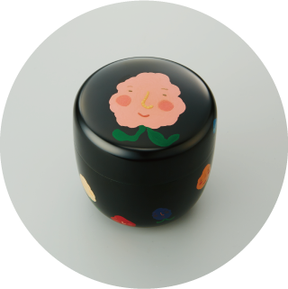 もへちゃん蒔絵大棗